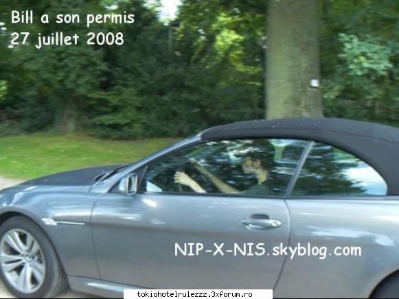 BilluBu Are Carnet De Conducere!!!! - Oficial !!!! De pe data de 27 . iulie 2008 masina - ~~Bill Kaulitz~~