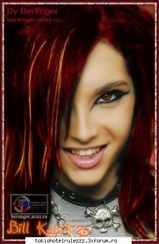 Cum ar arata Bill cu alta freaza? - Si presupun ca are si dintii diferiti, nu stiu - ~~Bill Kaulitz~~
