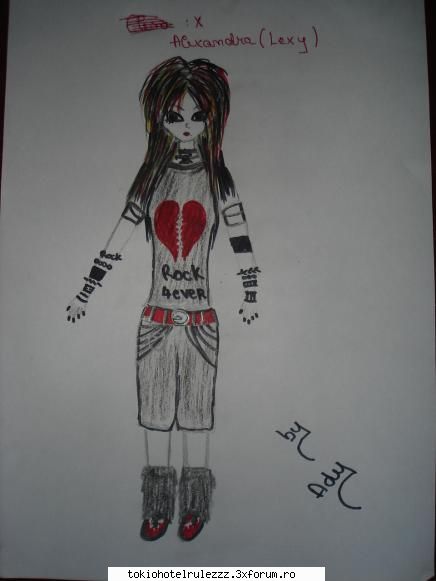 o fata kre e pers in fiq mew lexy desene faqte d mn :d